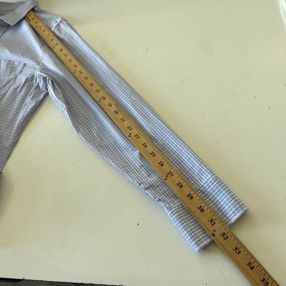 UNTUCKit Dalton Slim Fit Nylon Stretch Cotton Candy Plaid Button Up Shirt LARGE - Picture 6 of 8